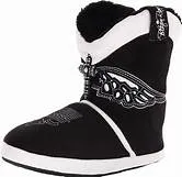 CL5753401-S-Blk/Wht Slipper Blazin Roxx Wing w/Cross