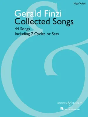 Collected Songs (High Voice (44 songs including 7 Cycles or Sets))