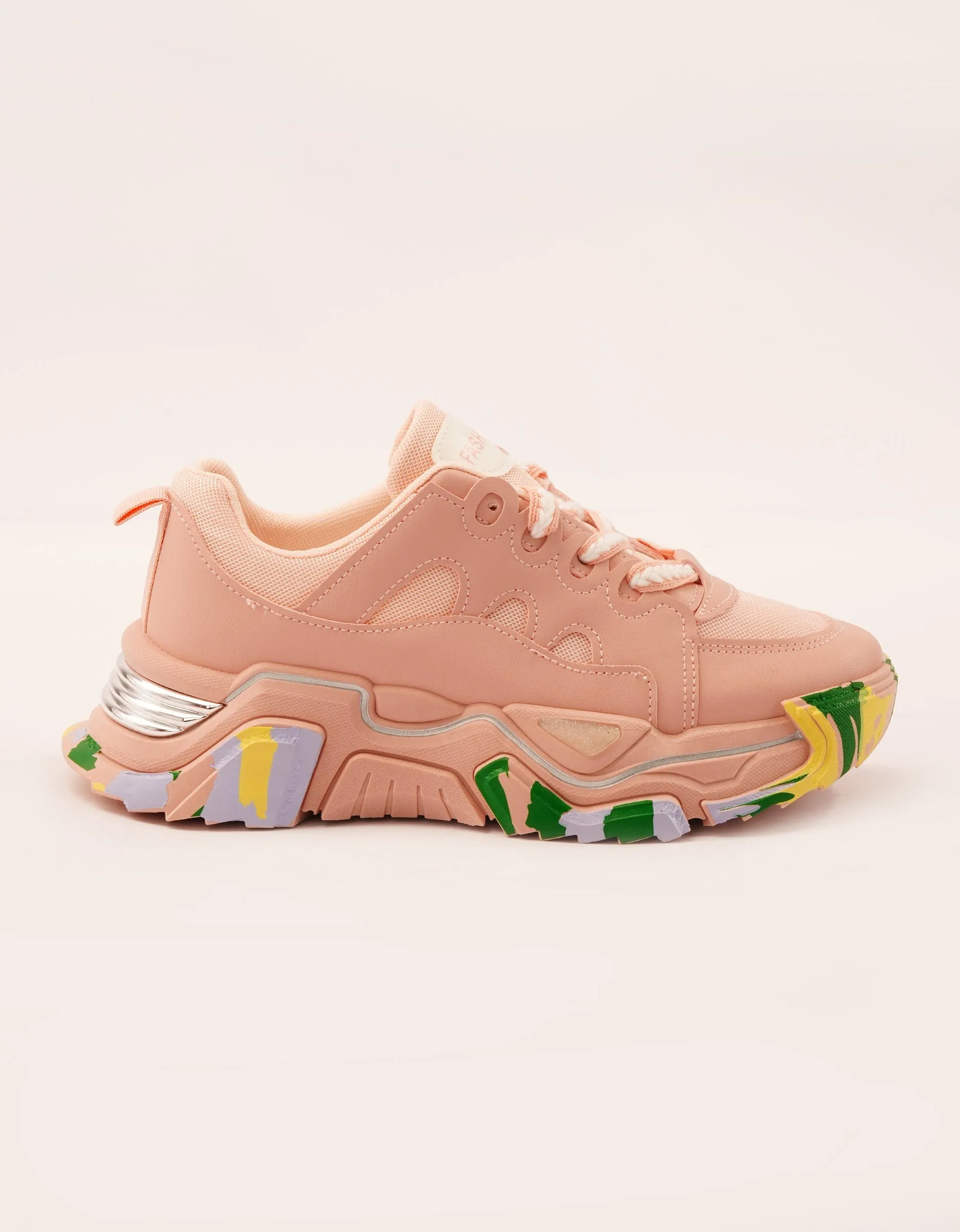 Color Fusion Chunky Sneakers