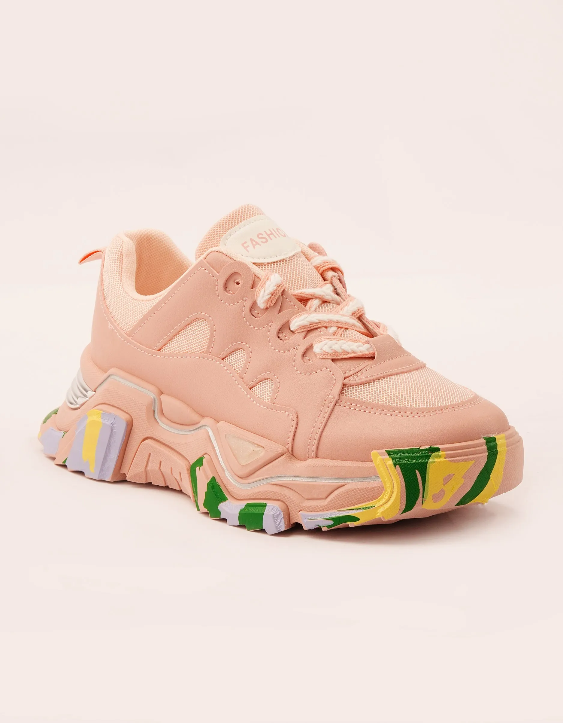 Color Fusion Chunky Sneakers