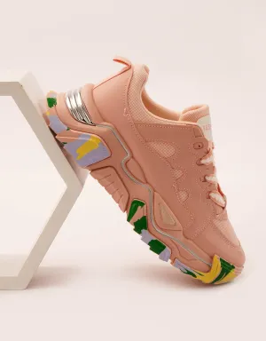 Color Fusion Chunky Sneakers
