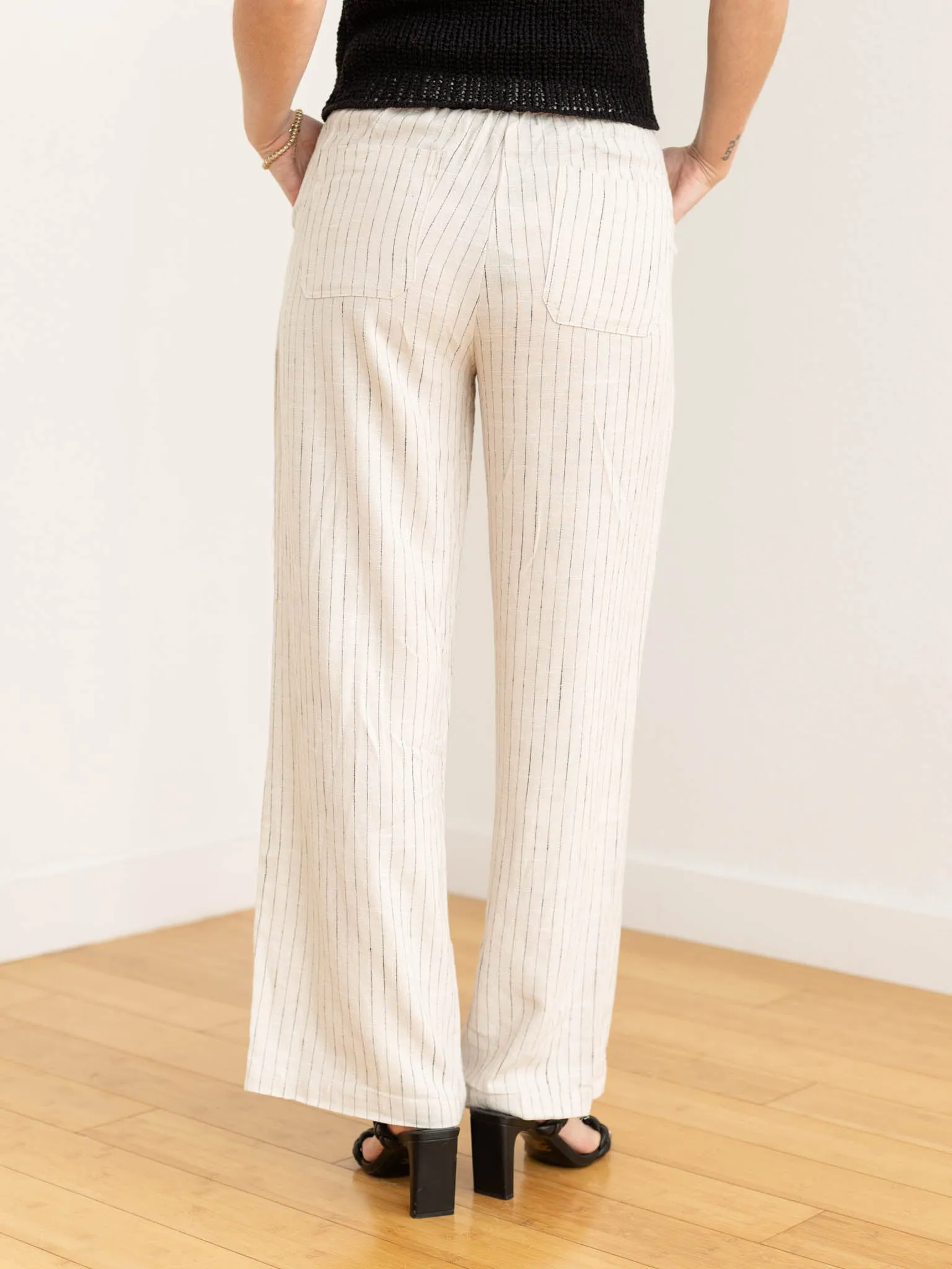 Comfy Wide Leg Linen Pant