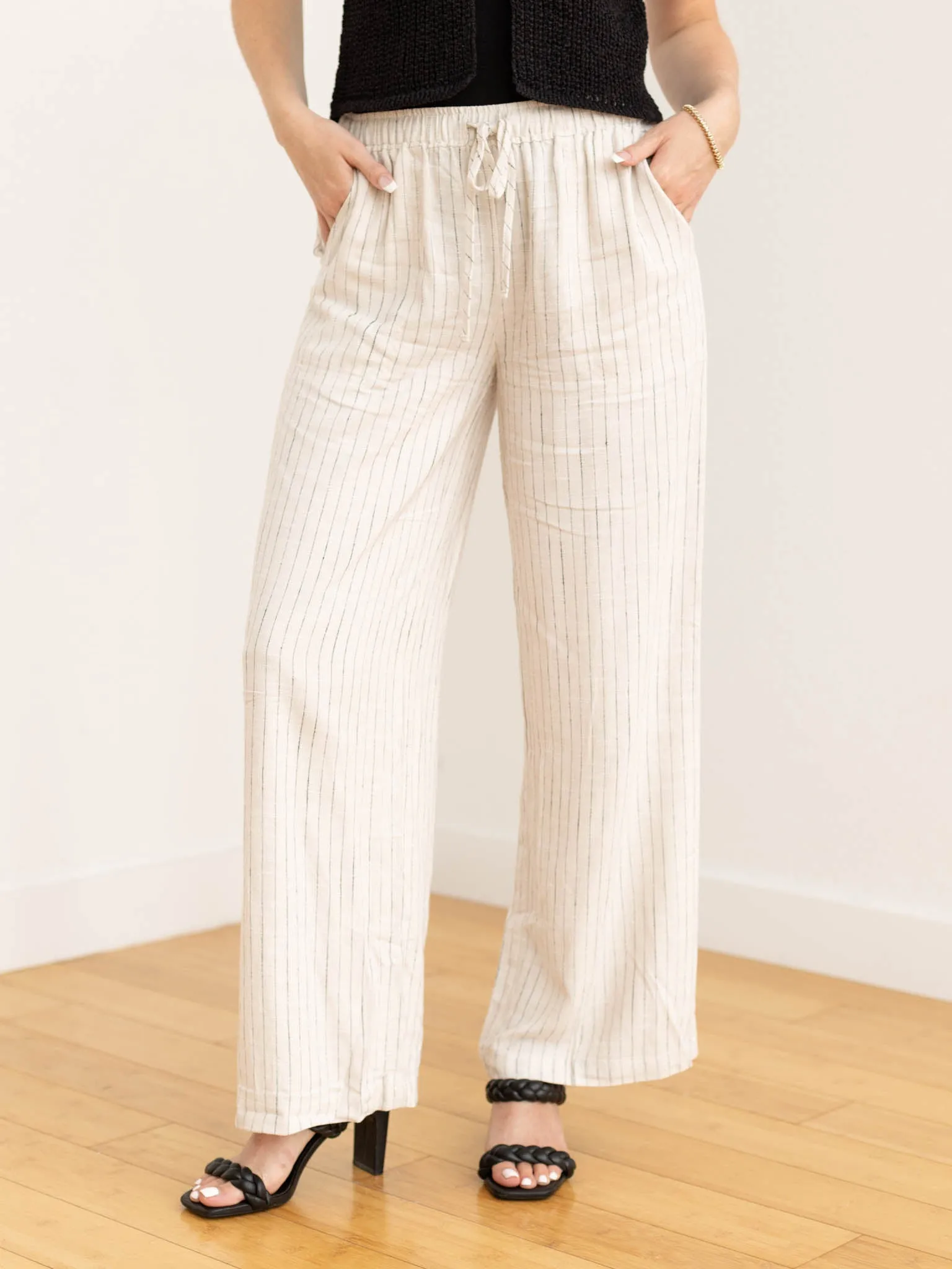Comfy Wide Leg Linen Pant