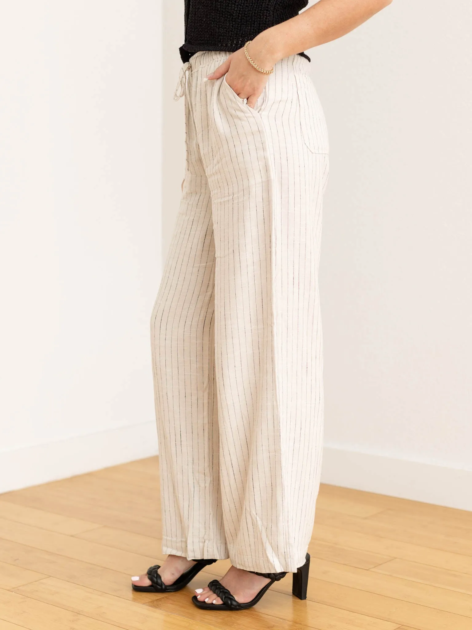 Comfy Wide Leg Linen Pant