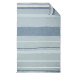 Como 360 Throw - Blue Jean Stripe