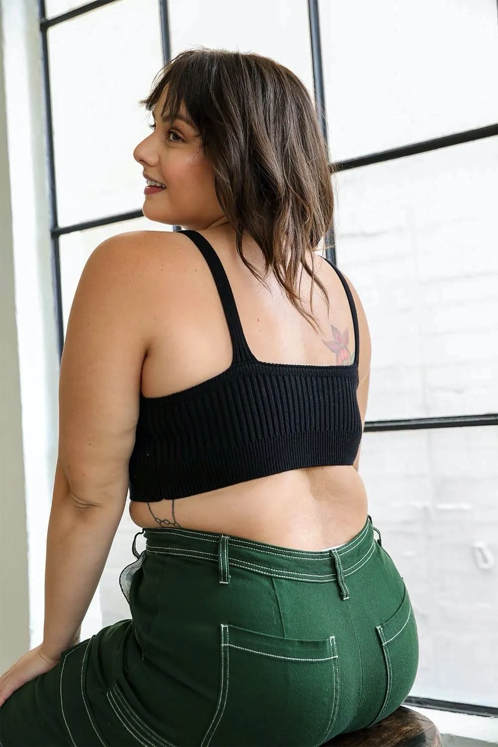 Contour Rib Knit Brami Plus - 5 colors