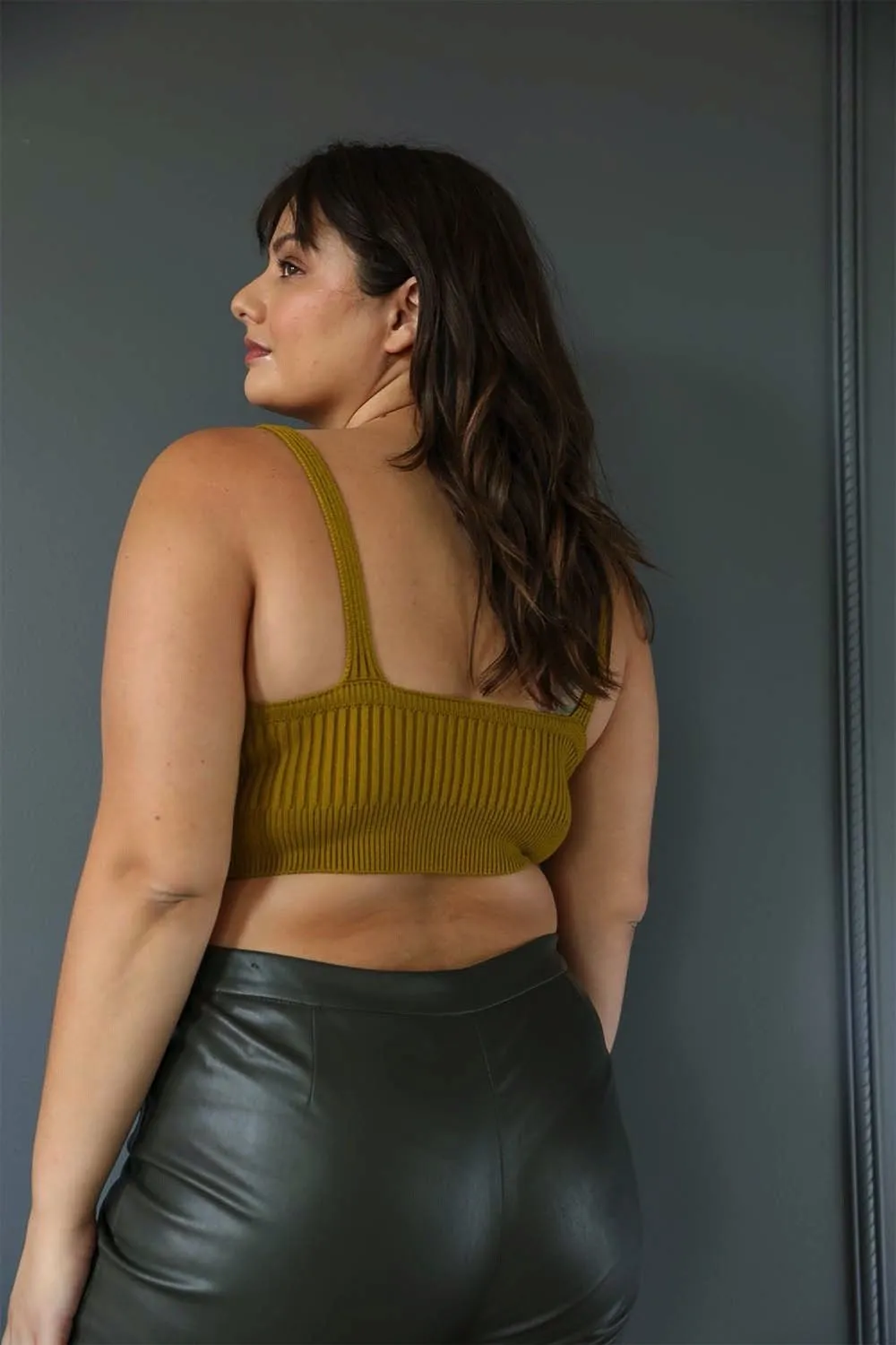 Contour Rib Knit Brami Plus - 5 colors