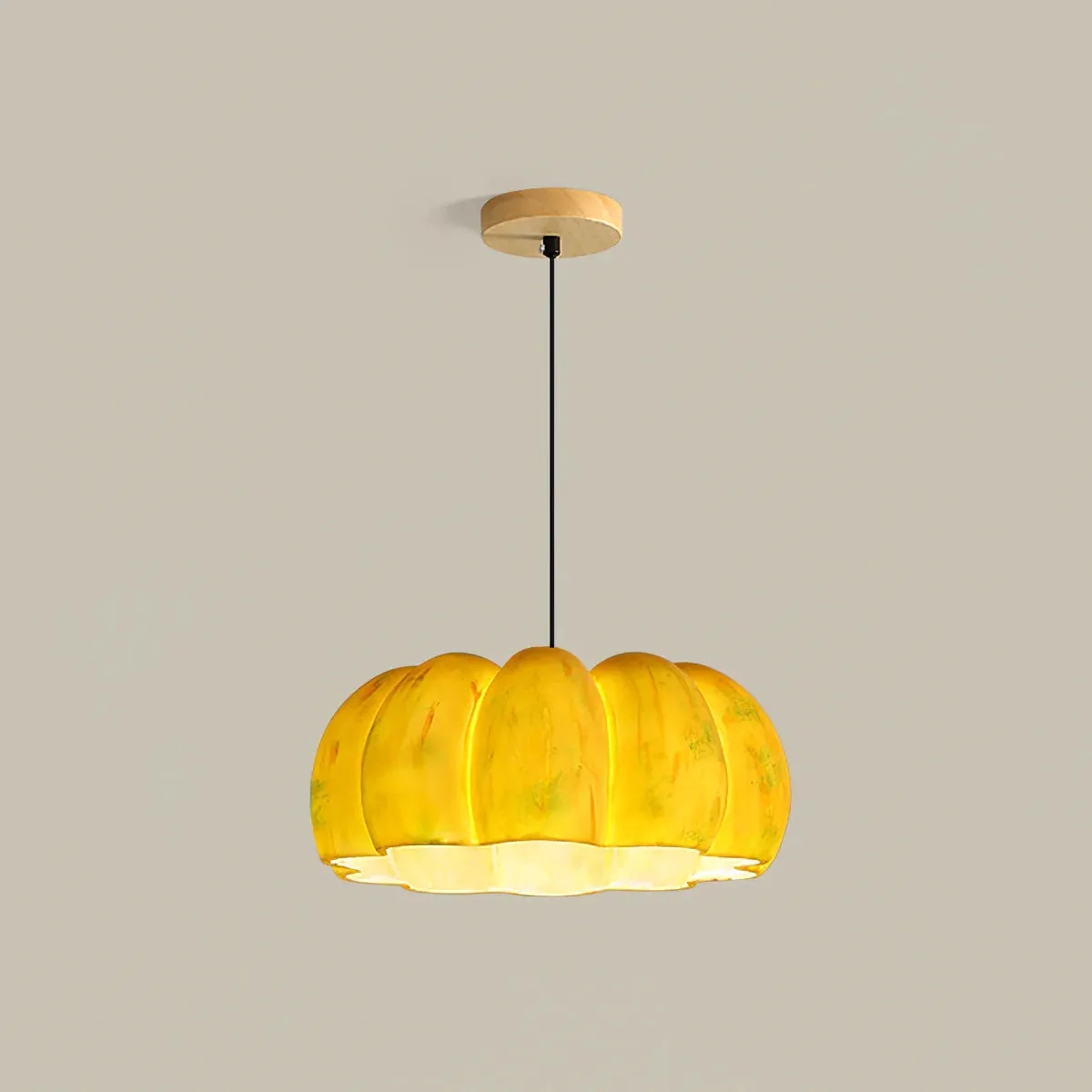 Creative Pumpkin Pendant Light