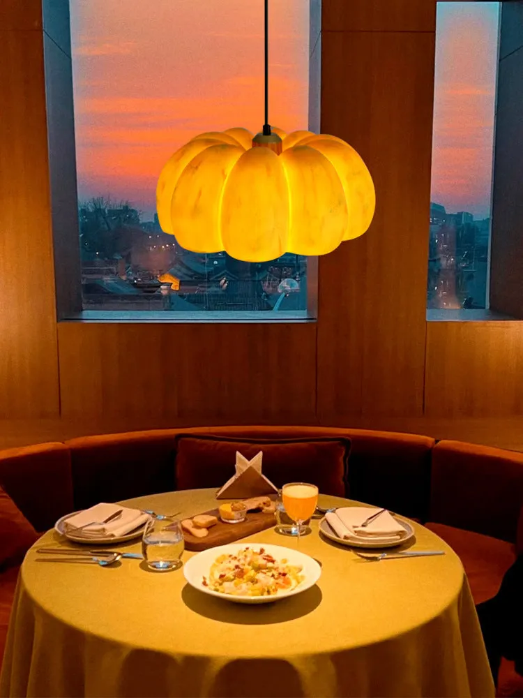 Creative Pumpkin Pendant Light