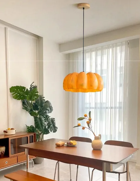 Creative Pumpkin Pendant Light