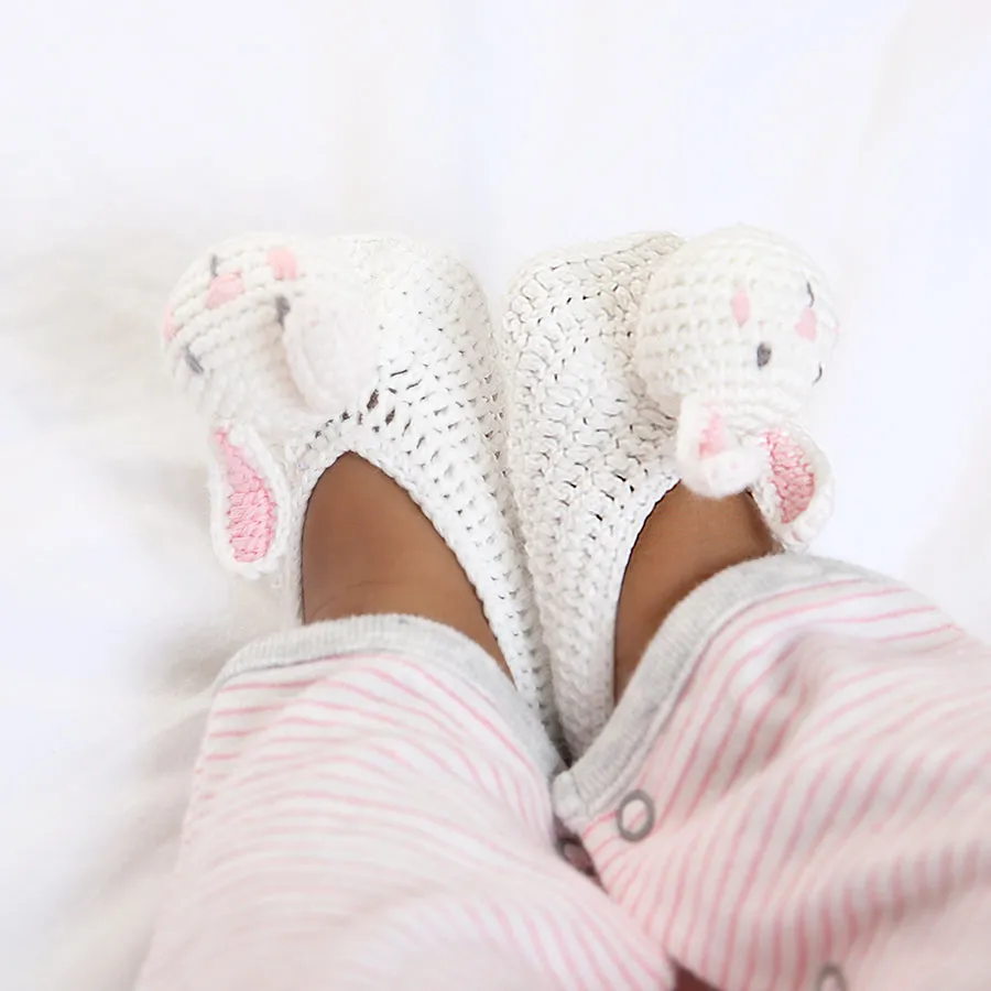 Crochet Bella Bunny Booties
