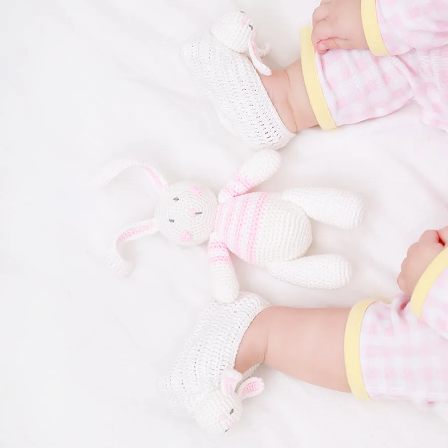 Crochet Bella Bunny Booties