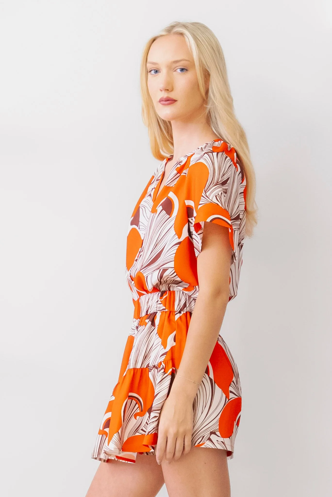 Crosby Cooper Top in Bolga Fan