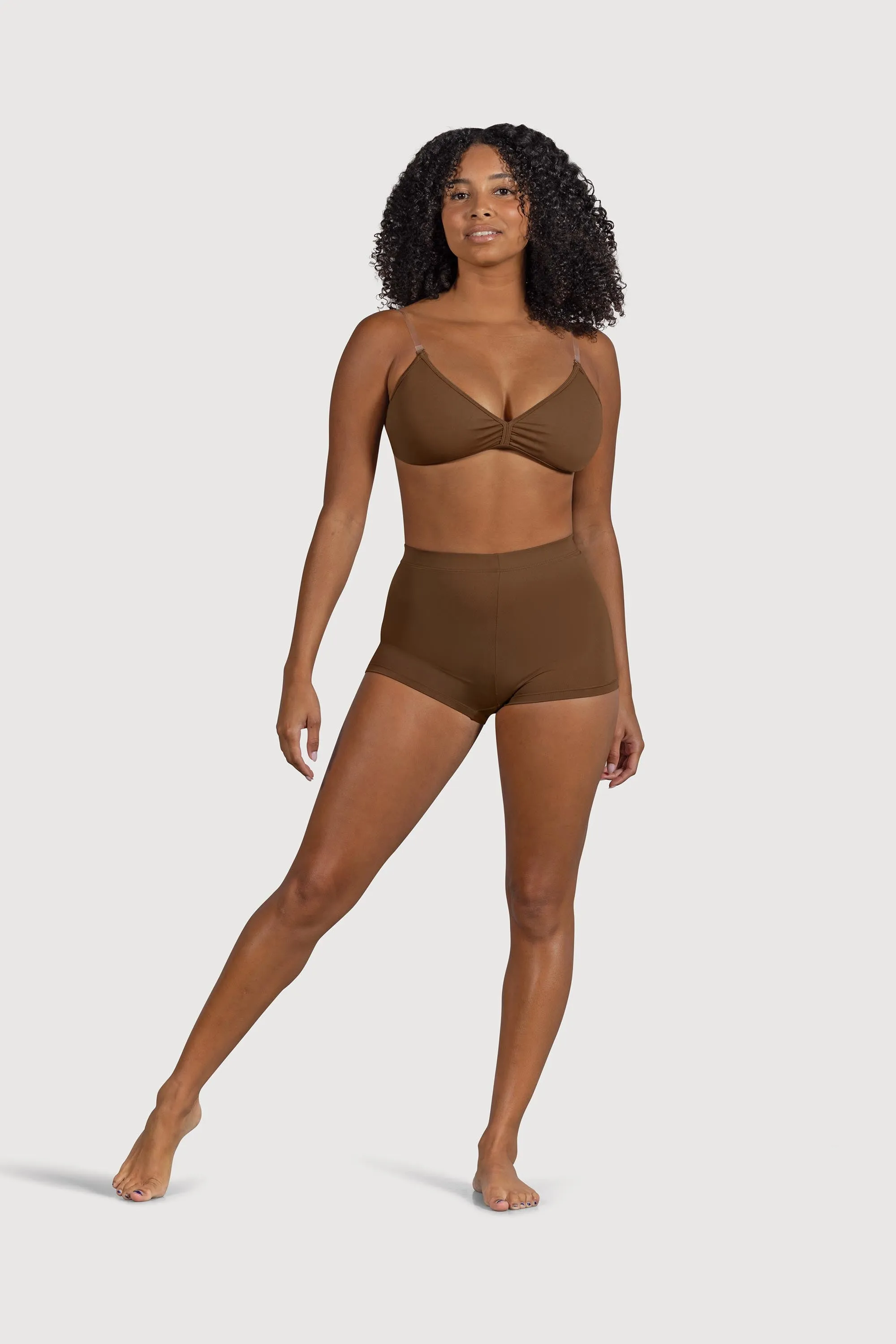 D53384 - Bloch Capella High Waist Womens Micro Short