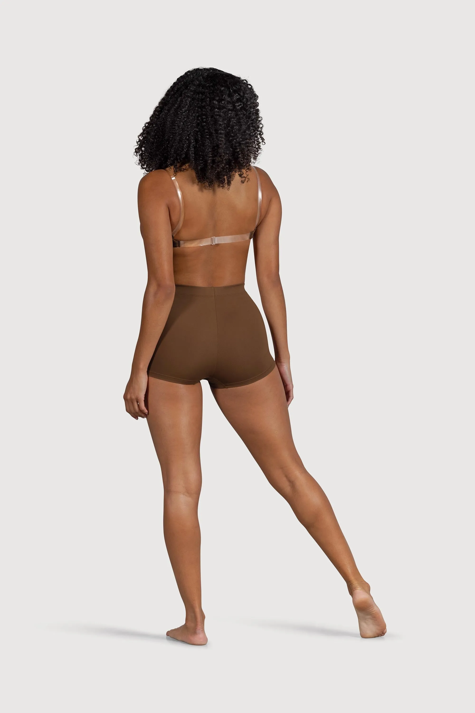 D53384 - Bloch Capella High Waist Womens Micro Short