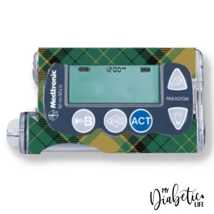 Dad's Plaid - Medtronic Paradigm Series 7 Sticker