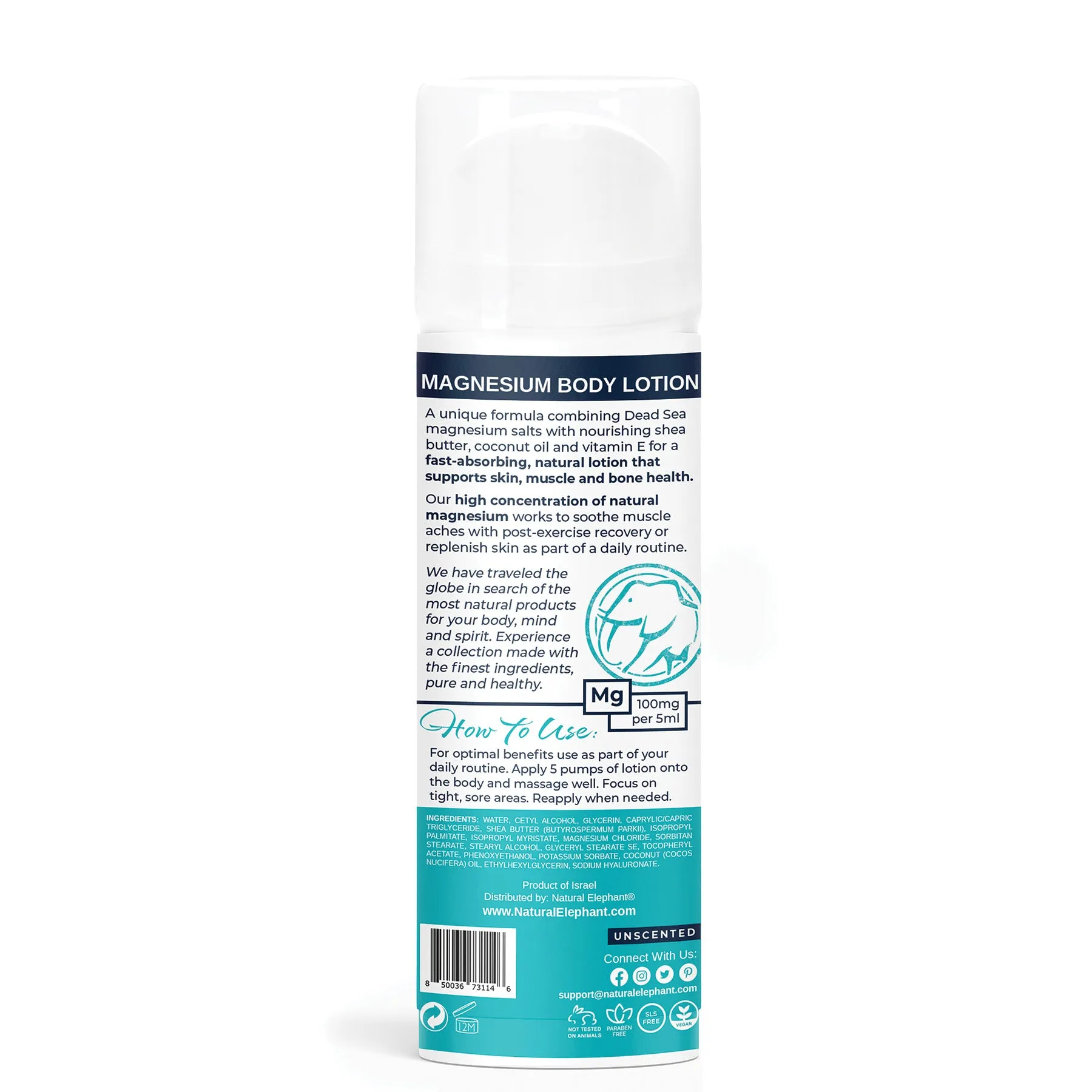 Dead Sea Magnesium Body Lotion