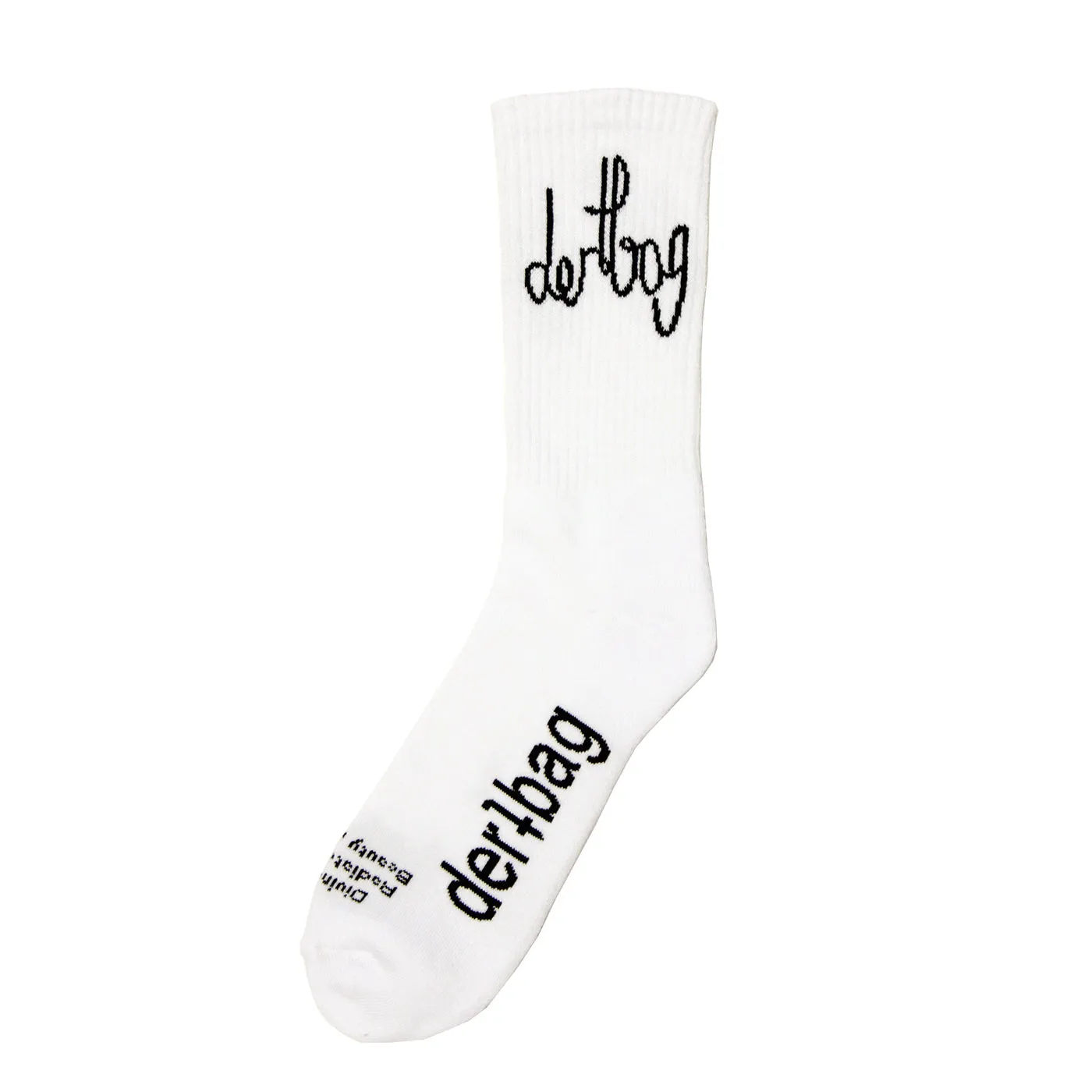 dertbag Connect White Socks