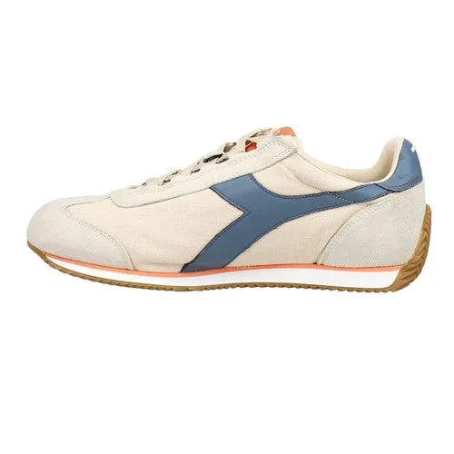 Diadora Equipe H Off White Lace-Up Sneakers