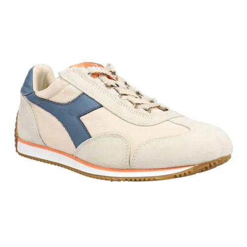 Diadora Equipe H Off White Lace-Up Sneakers