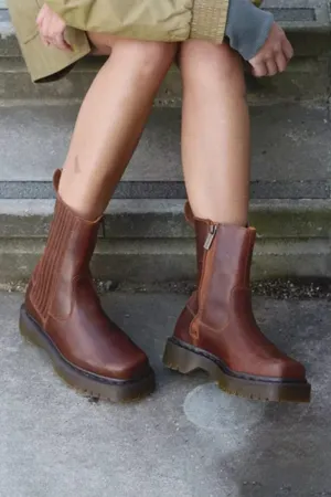 Dr. Martens Amaayah Lo Orleans for Women in Butterscotch | 32143243