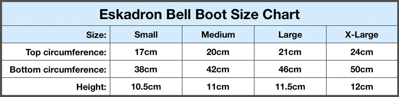 Eskadron Velcro Rubber Bell Boots
