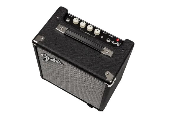 Fender Rumble™ 15 (V3), 230V UK, Black/Silver