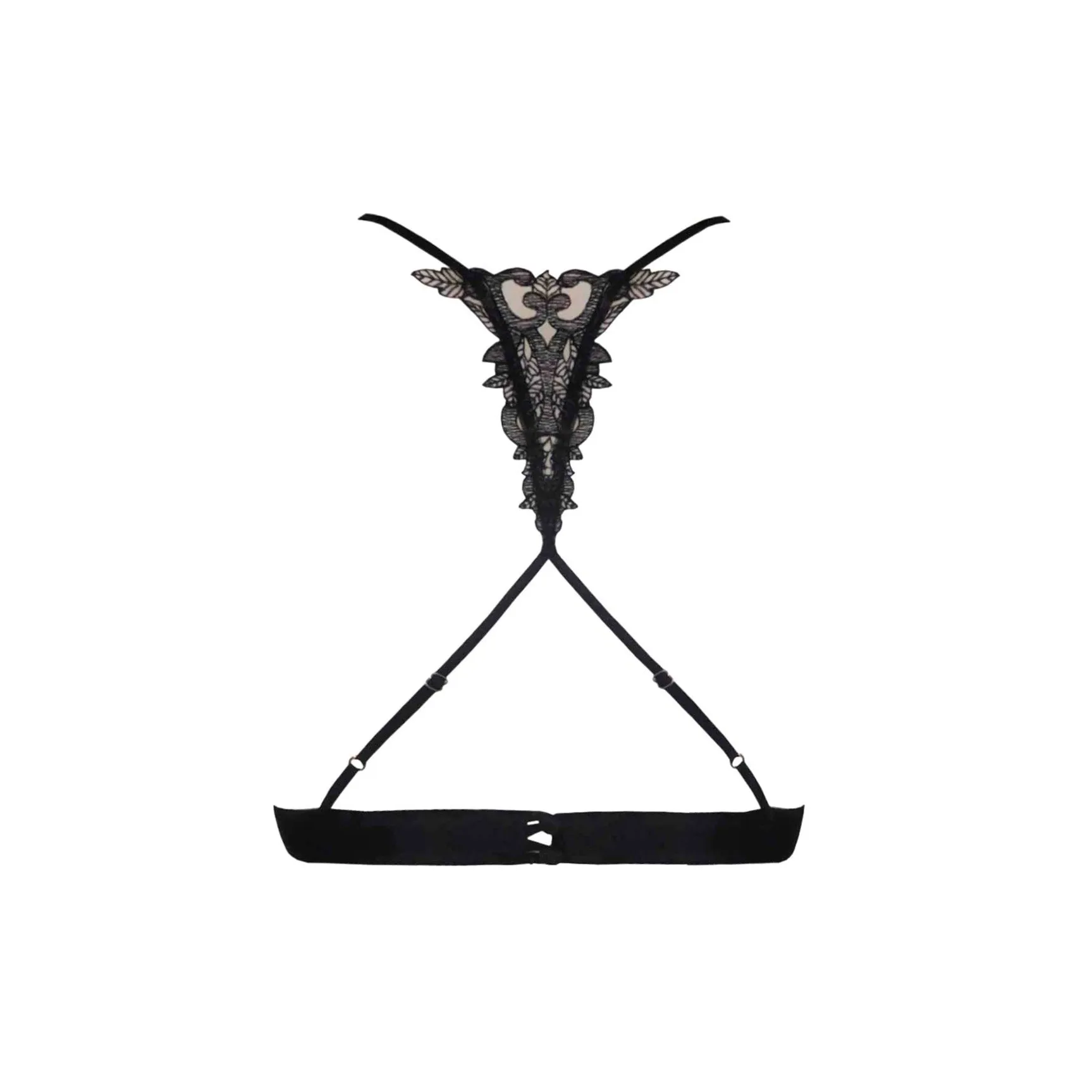 Fleur of England Onyx Wireless Racerback Soft Bra
