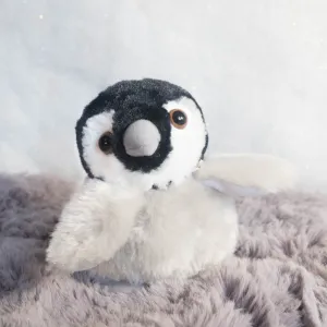 Fluffy Emperor Chick 5in (13cm) Mini Penguin Soft Toy by Nature Planet