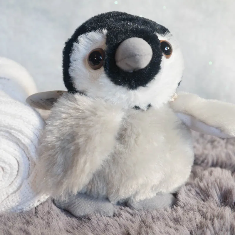 Fluffy Emperor Chick 5in (13cm) Mini Penguin Soft Toy by Nature Planet