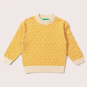 From One To Another Ripple Knitted Jumper