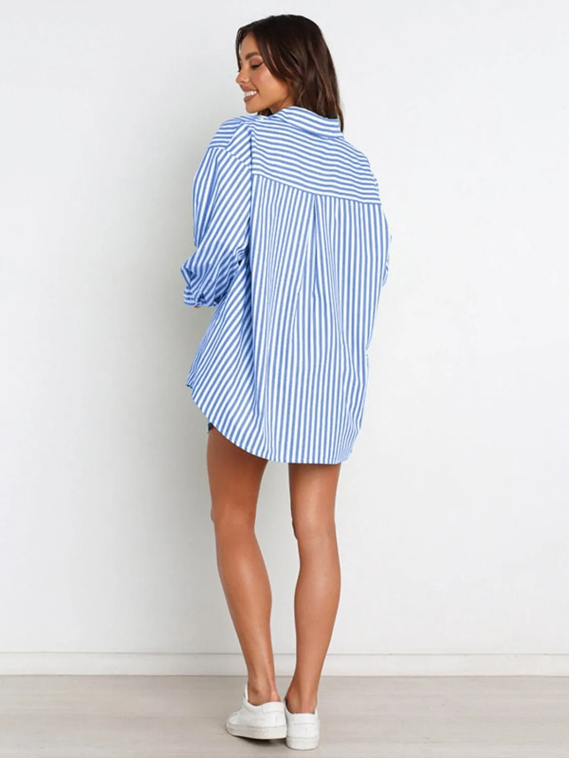 GYPSY - Striped Shirt & Shorts Set