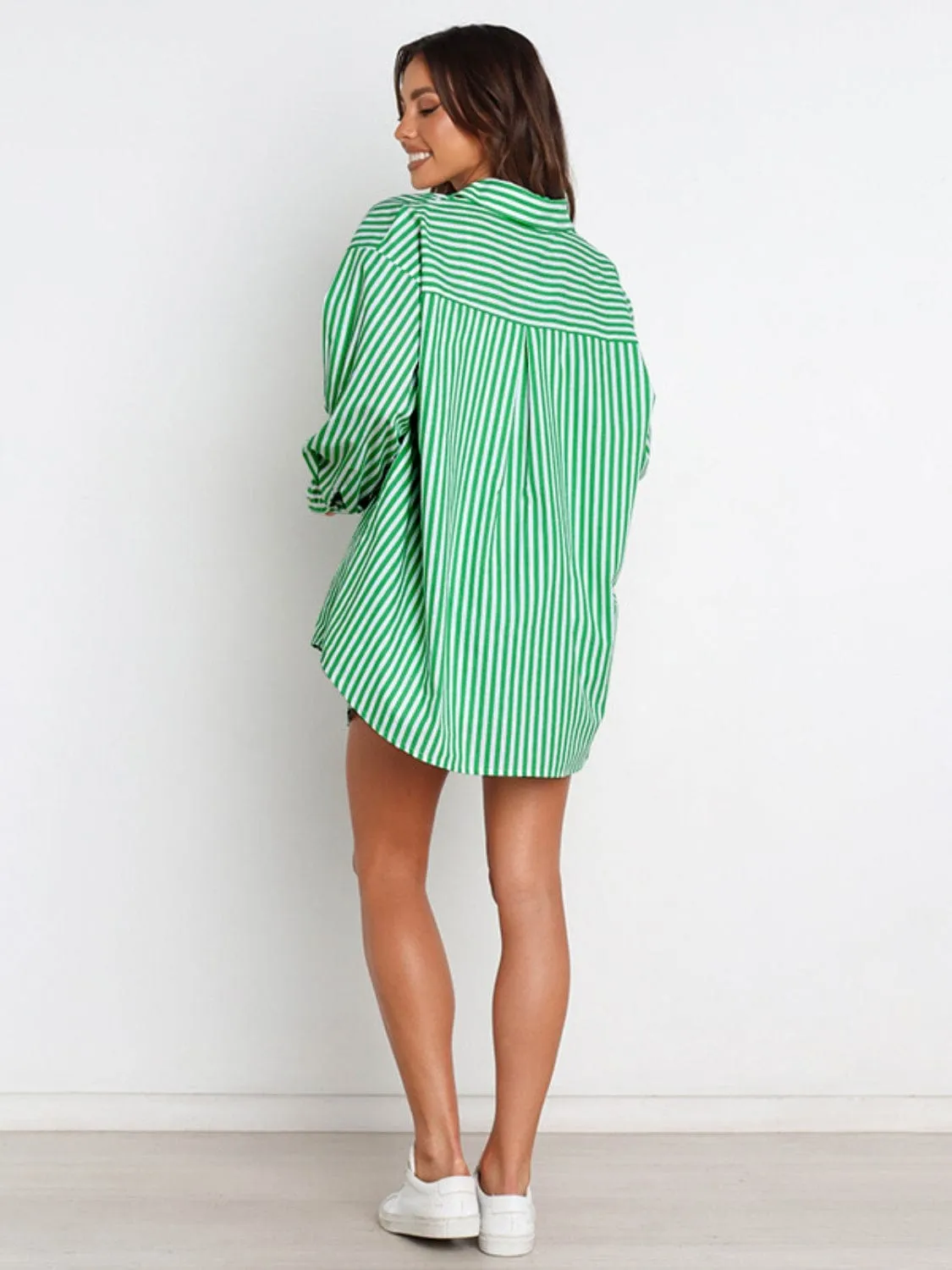 GYPSY - Striped Shirt & Shorts Set