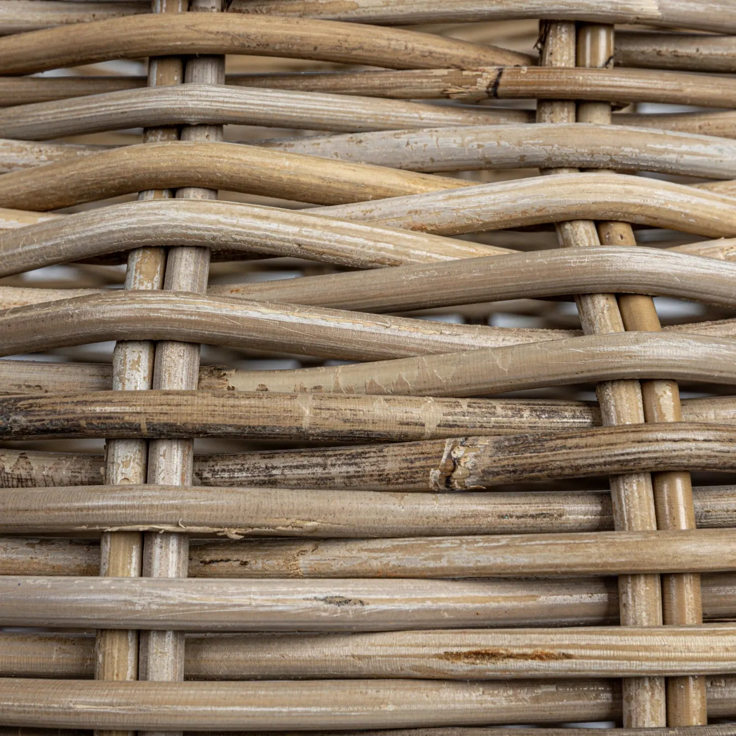 Hand-Woven Rattan Planters