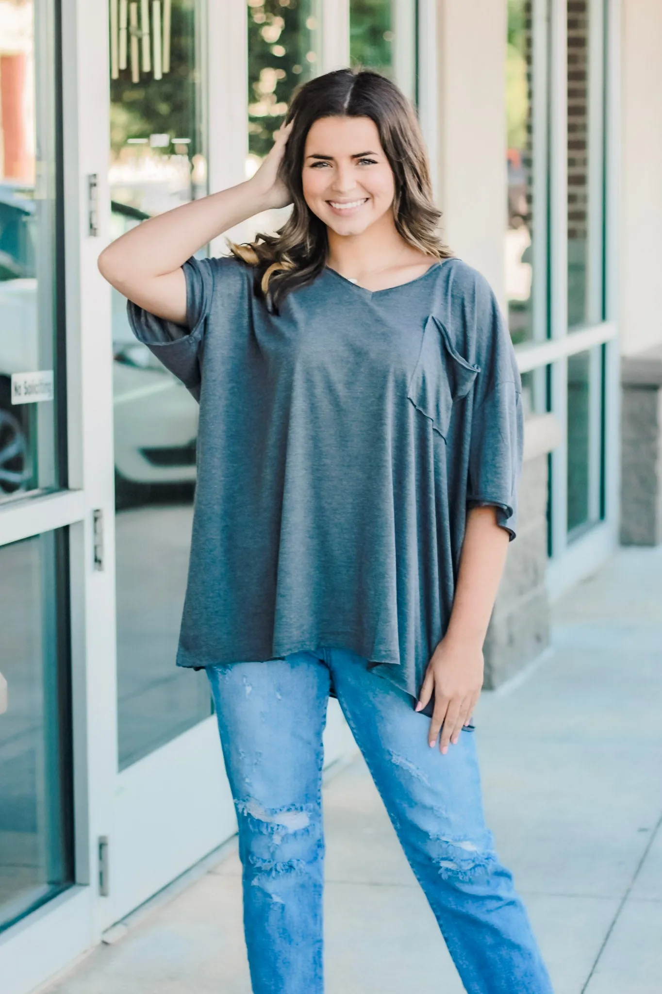 Hello Boyfriend Tee in Black
