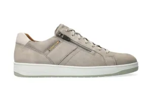 'Henrik' men's lace-zip sneaker - Grey