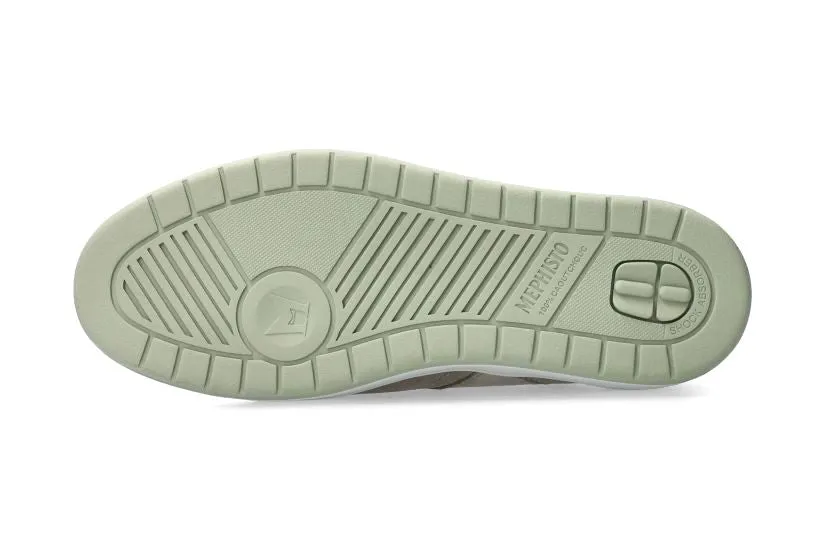 'Henrik' men's lace-zip sneaker - Grey