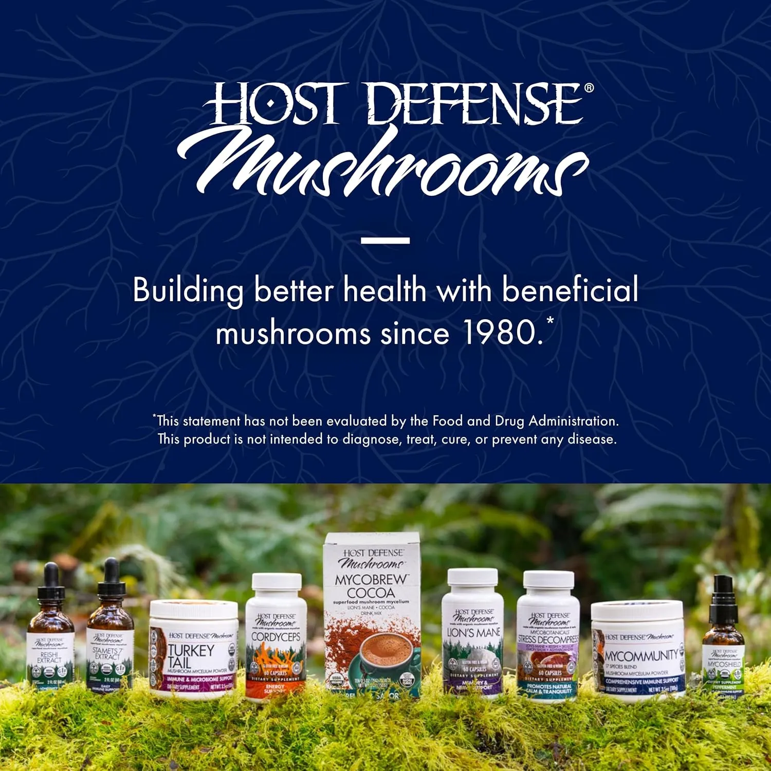 Host Defense, MycoShield Spray, Daily Immune Support, Mushroom Supplement, Peppermint, 2 fl oz