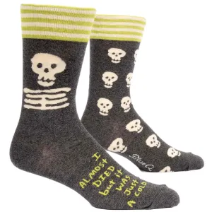 I almost Died but it was just a cold Men’s Socks