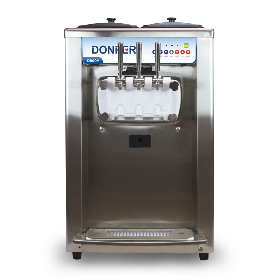 Ice Cream Machine – Donper USA D-800H Countertop with Bonus Value Bundle - It's Like Getting A Free Machine