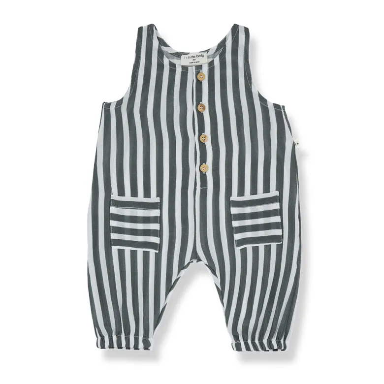 INIGO woven overall - petroleum