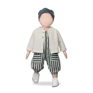 INIGO woven overall - petroleum