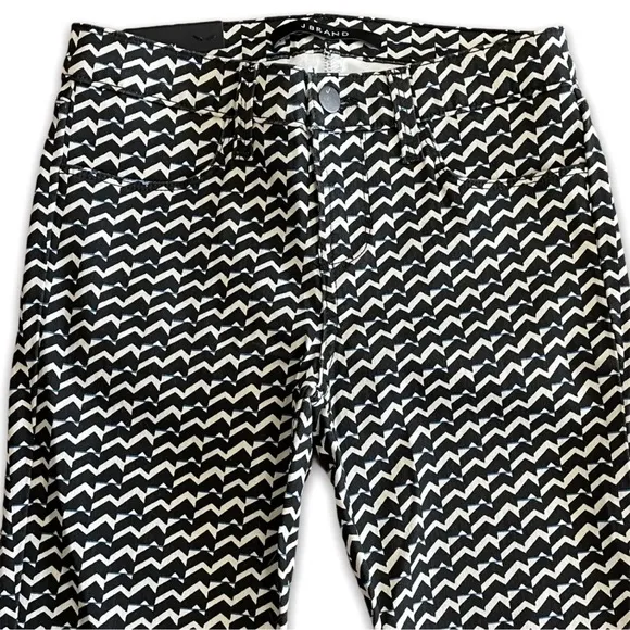 J Brand Berlin Print Super Skinny Leg Jeans Mid Rise Size 24