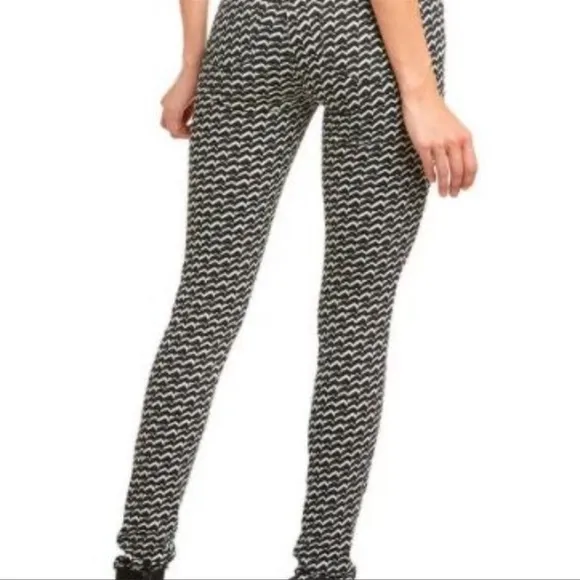 J Brand Berlin Print Super Skinny Leg Jeans Mid Rise Size 24
