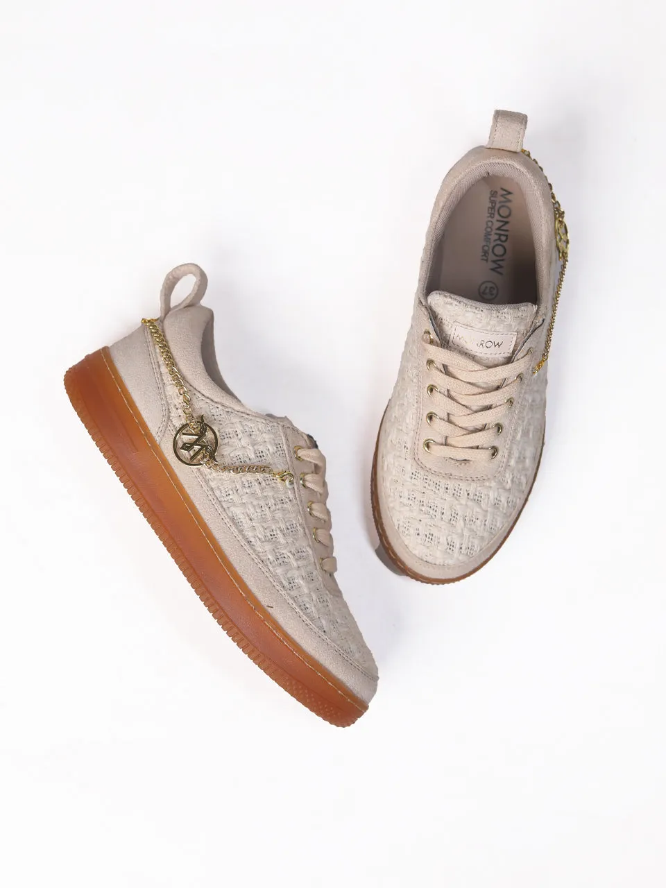 Junia Beige Sneakers