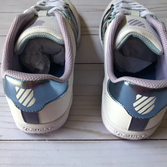 K Swiss Varsity Low Leather Sneakers 3.5 Brand New
