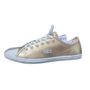 Lacoste Ziane MET Gold Sneakers