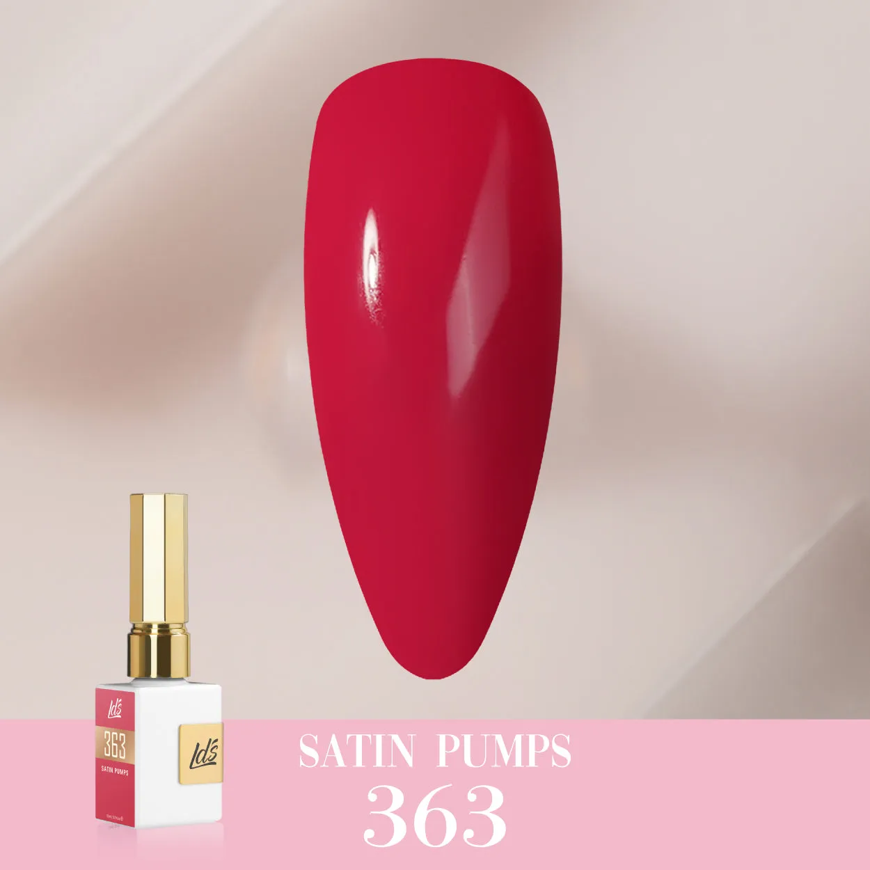LDS Color Craze Gel Nail Polish - 363 Satin Pumps - 0.5oz