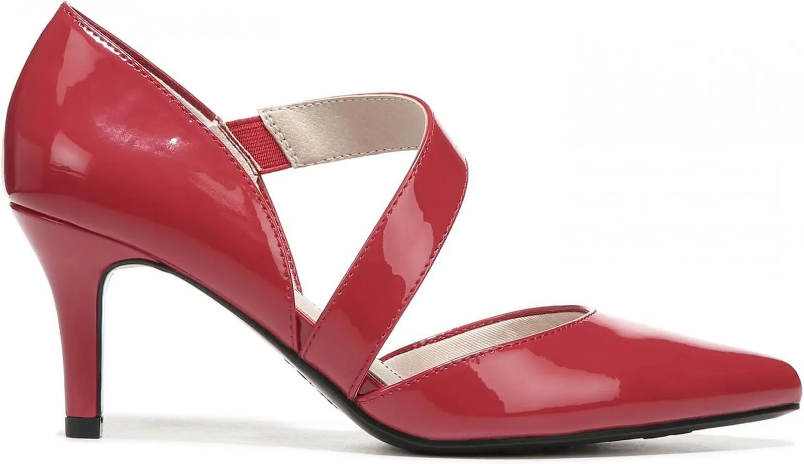 Lifestride Womens Suki Pumps Stiletto Heels Shoes E9896S3 Fire Red 8M