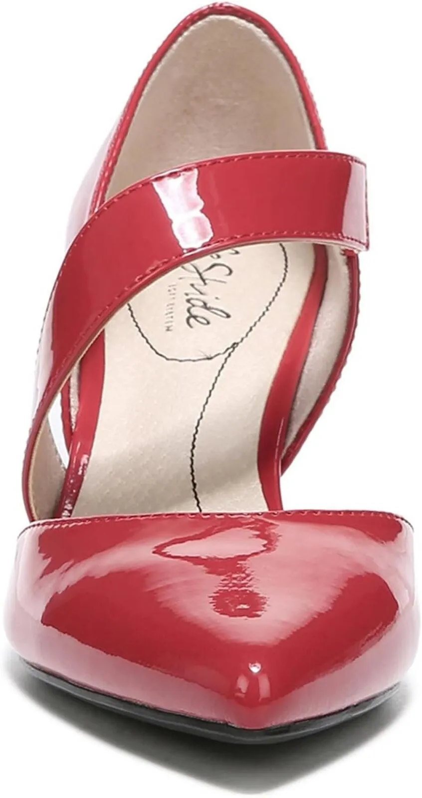 Lifestride Womens Suki Pumps Stiletto Heels Shoes E9896S3 Fire Red 8M